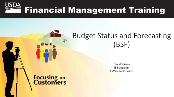 Budget Status and Forecasting (BSF)
