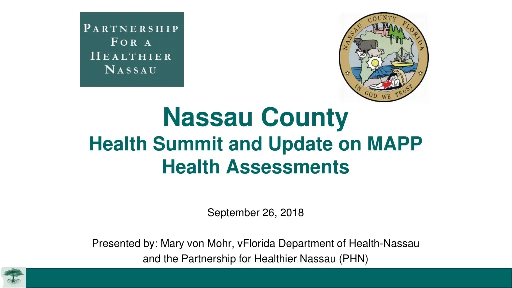 nassau county health summit and update on mapp health assessments
