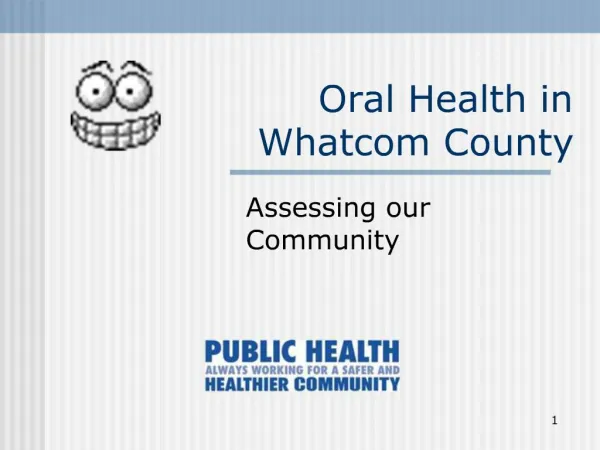 Oral Health in Whatcom County