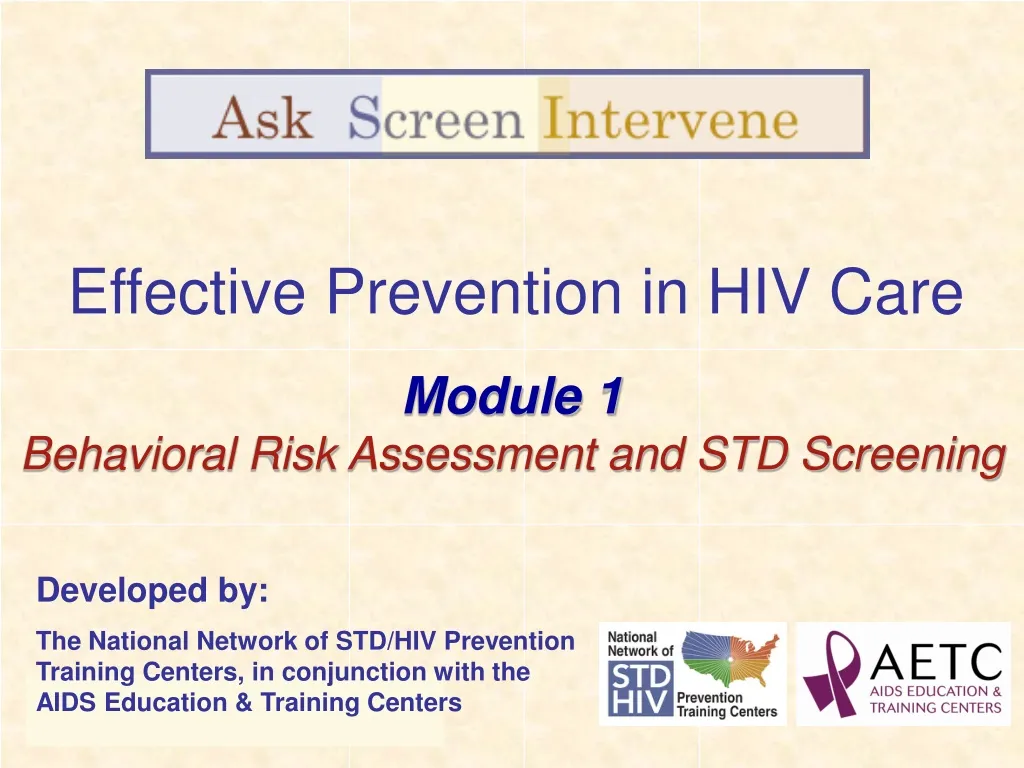 effective prevention in hiv care