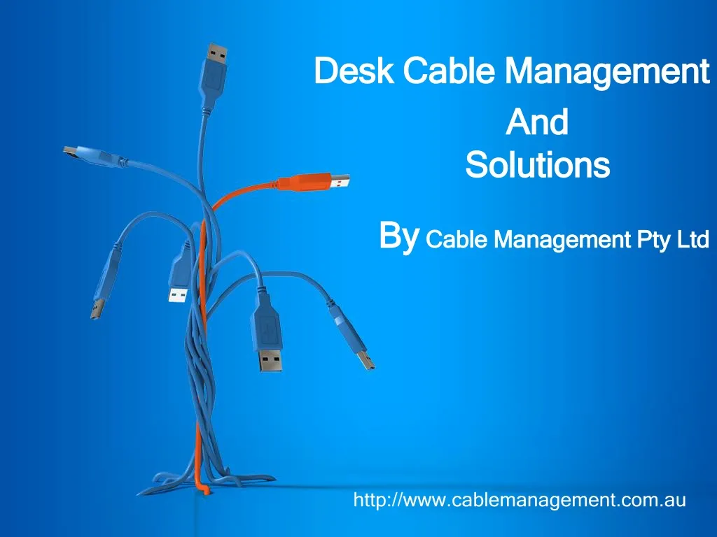 desk cable management