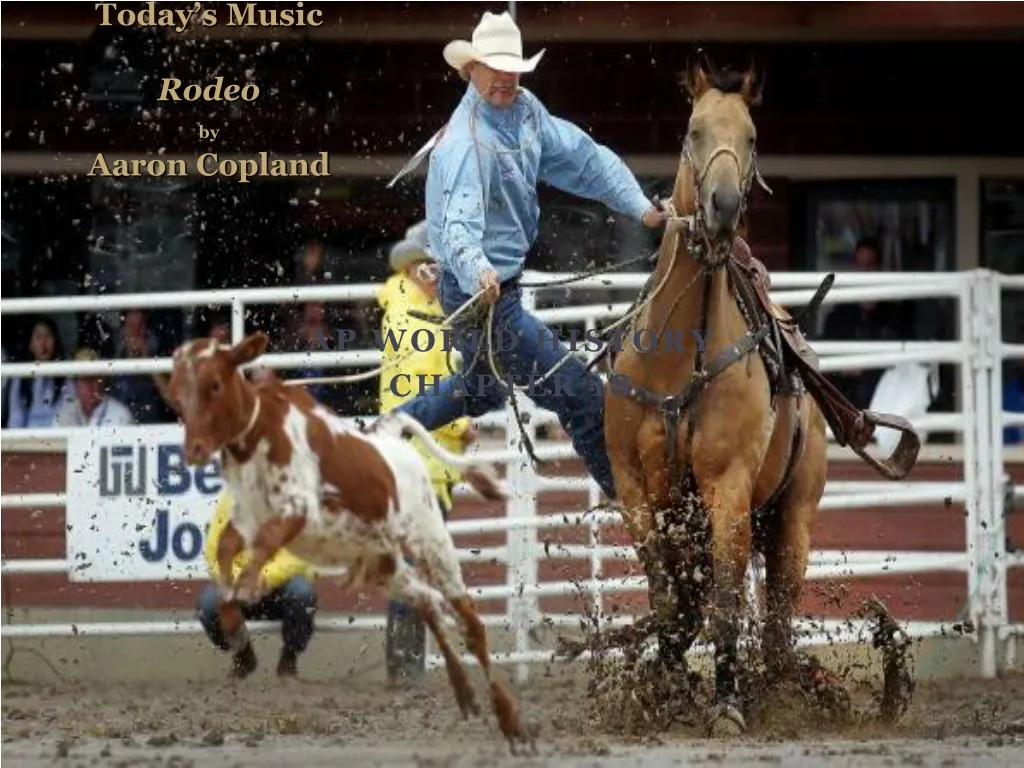 today s music rodeo by aaron copland