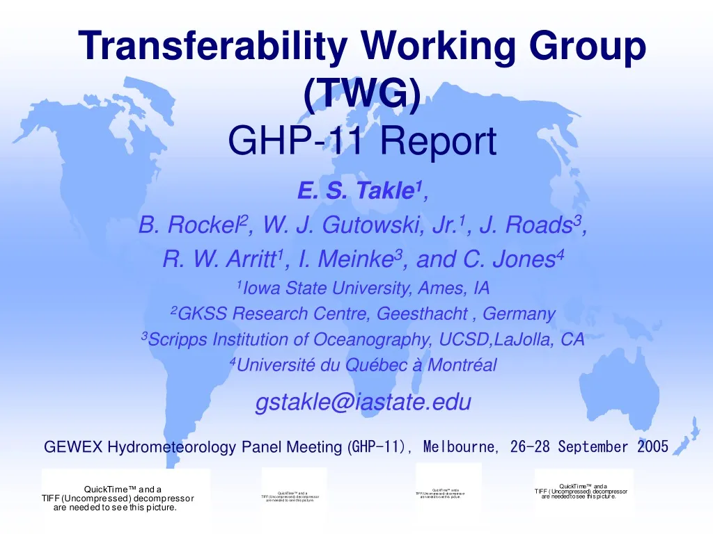 transferability working group twg ghp 11 report