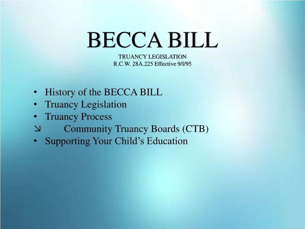 becca bill
