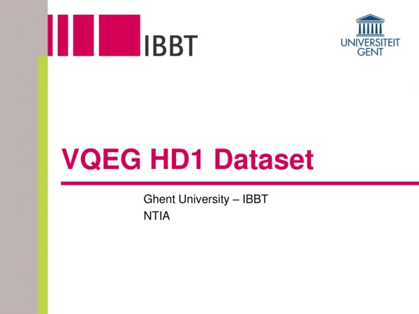 VQEG HD1 Dataset