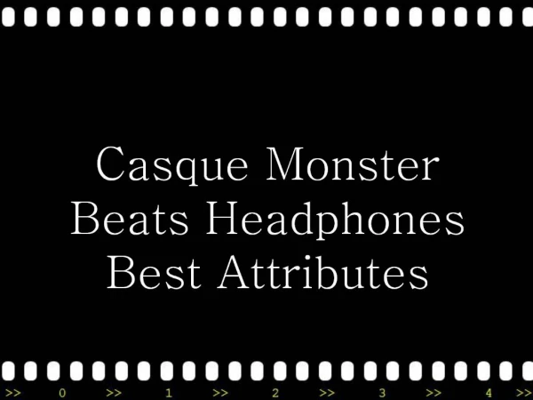 Casque Monster Beats Headphones Best Attributes