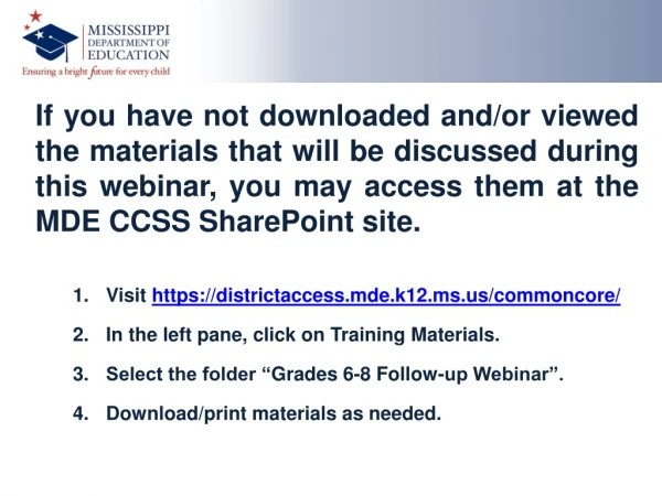 Common Core State Standards for Mathematics (CCSSM) and Assessments