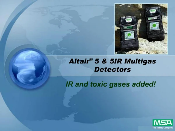 Altair 5 5IR Multigas Detectors