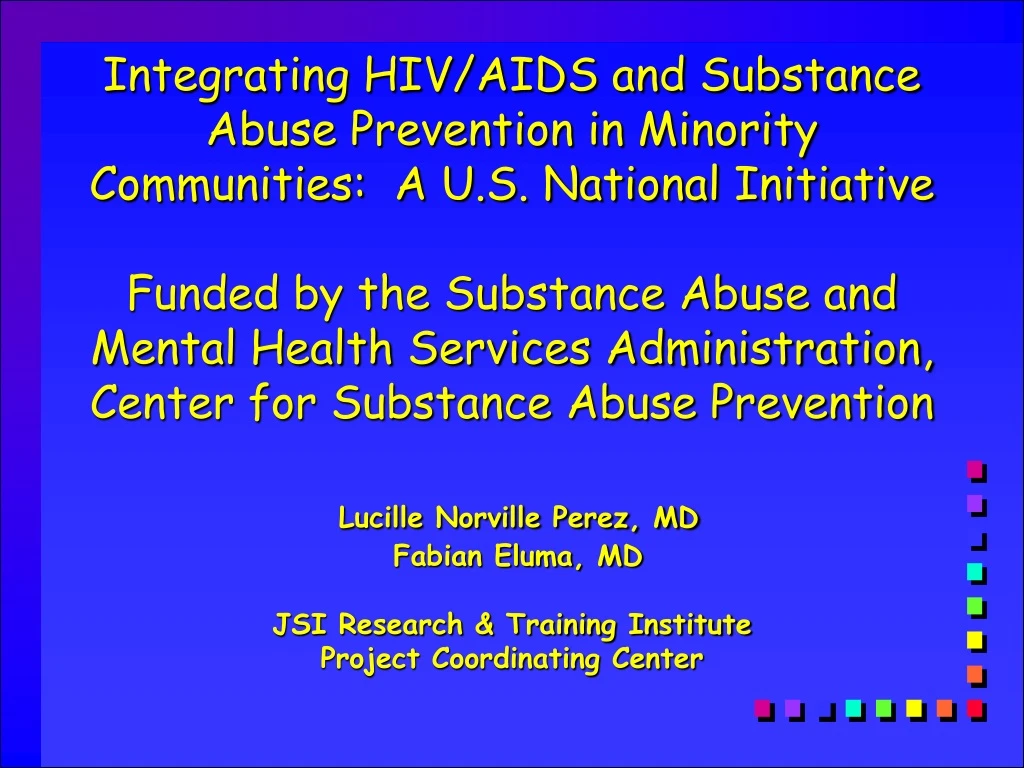 integrating hiv aids and substance abuse
