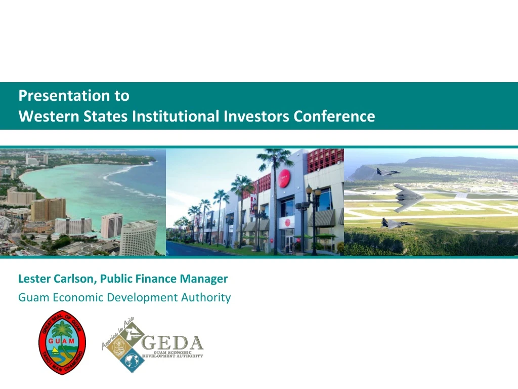 presentation to western states institutional investors conference