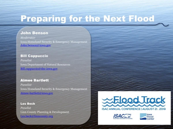Preparing for the Next Flood