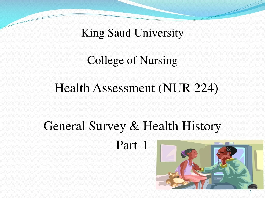 king saud university college of nursing health
