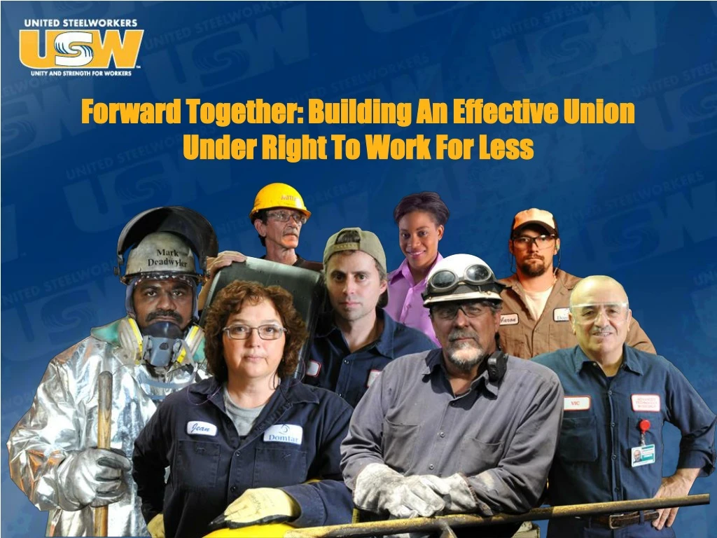 forward together building an effective union