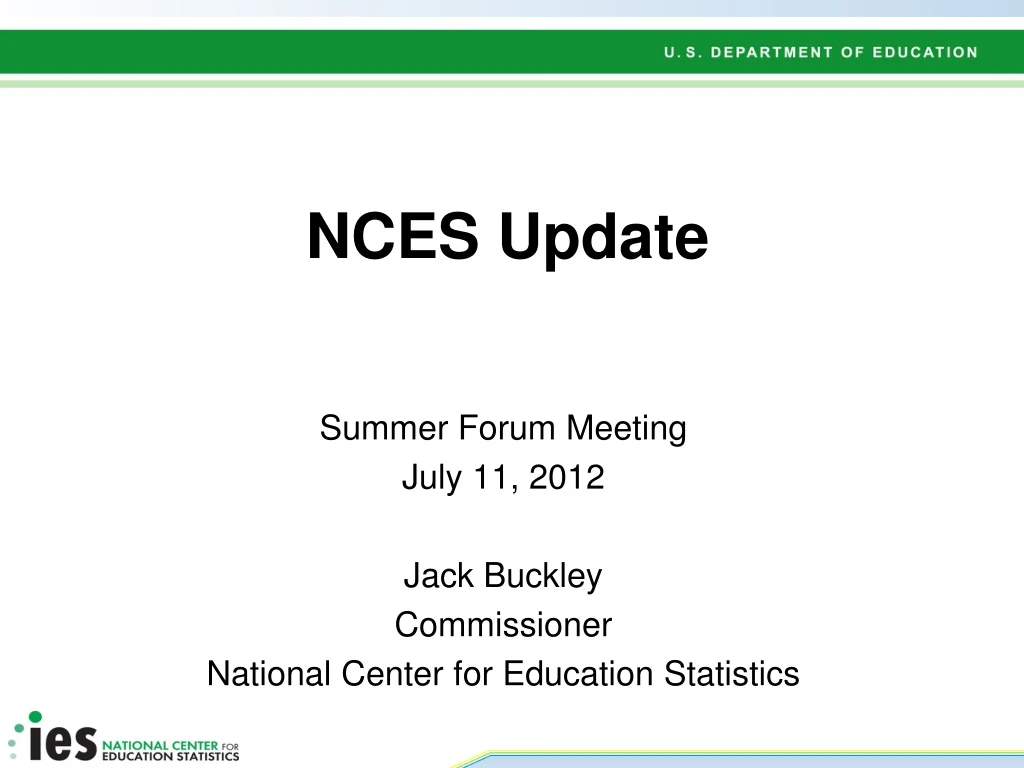 nces update