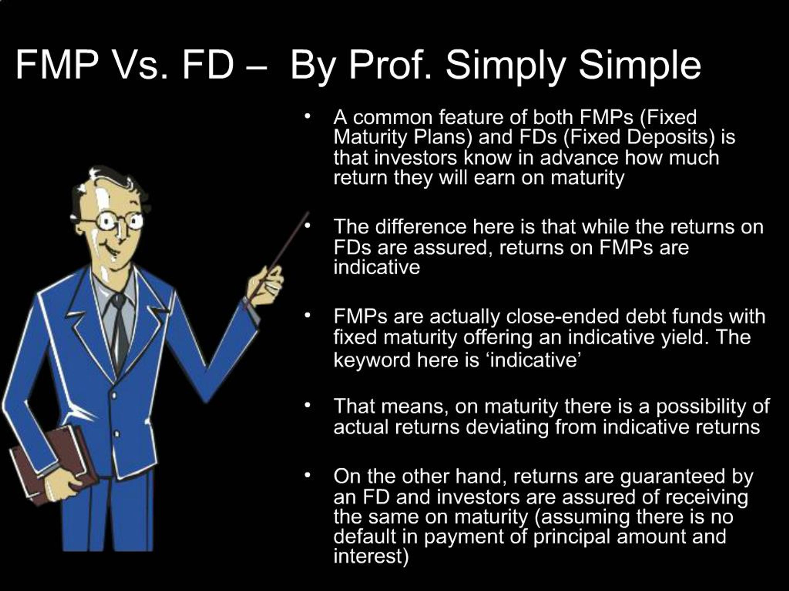 PPT - FMP Vs. FD By Prof. Simply Simple PowerPoint Presentation, free ...