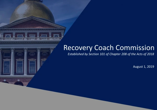Recovery Coach Commission