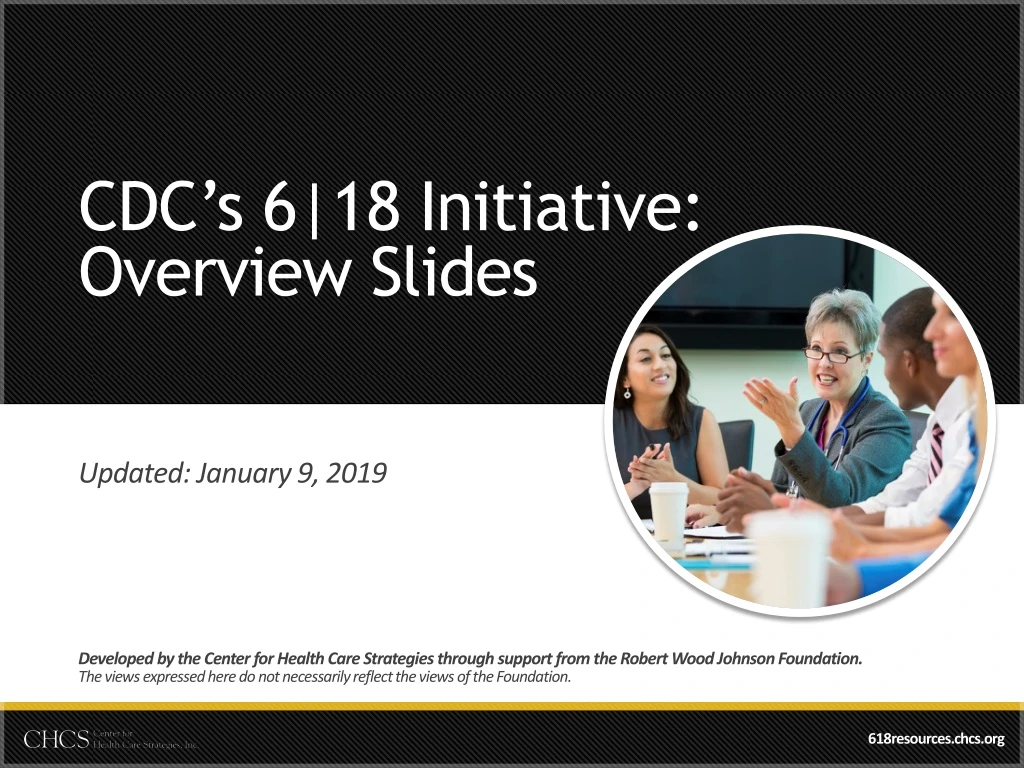 cdc s 6 18 initiative overview slides