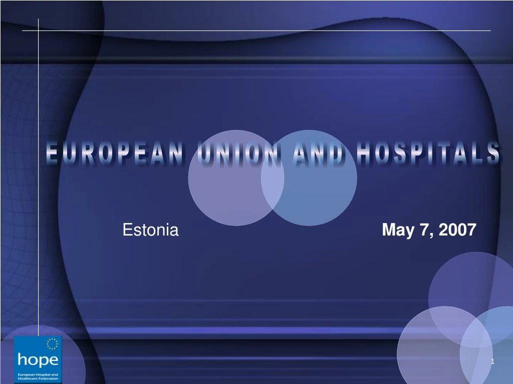 european union and hospitals