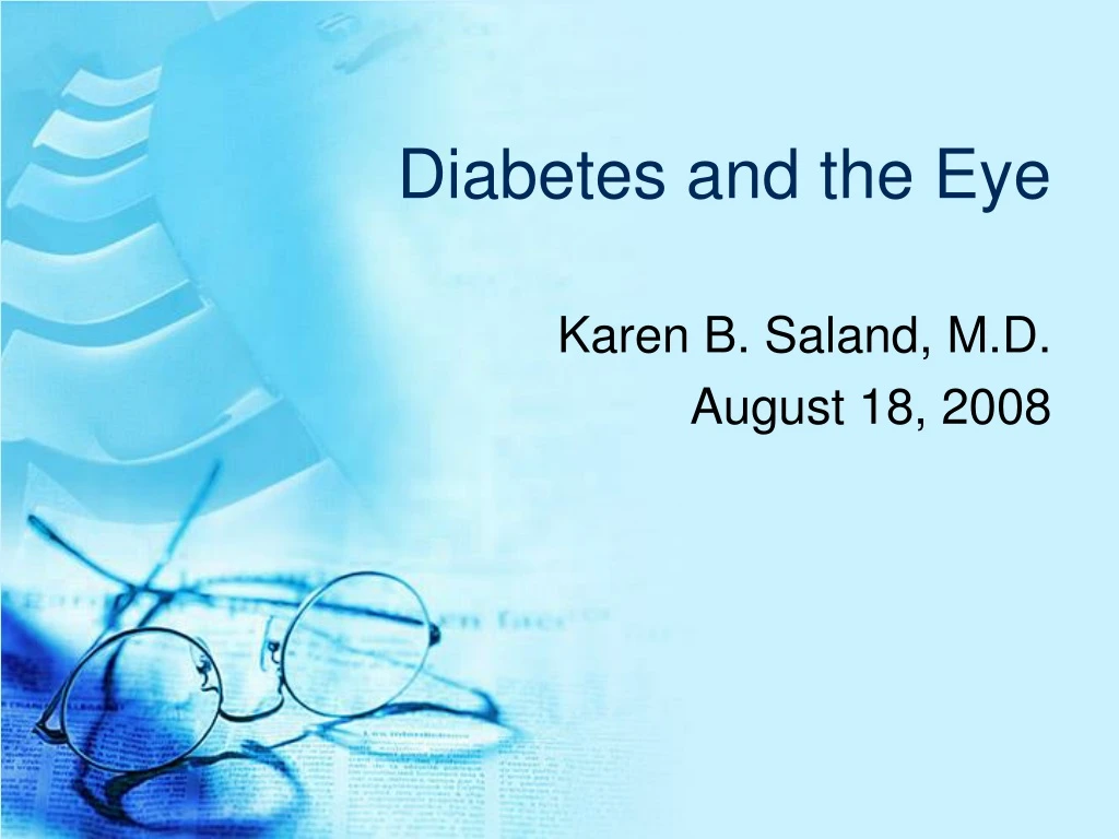 diabetes and the eye