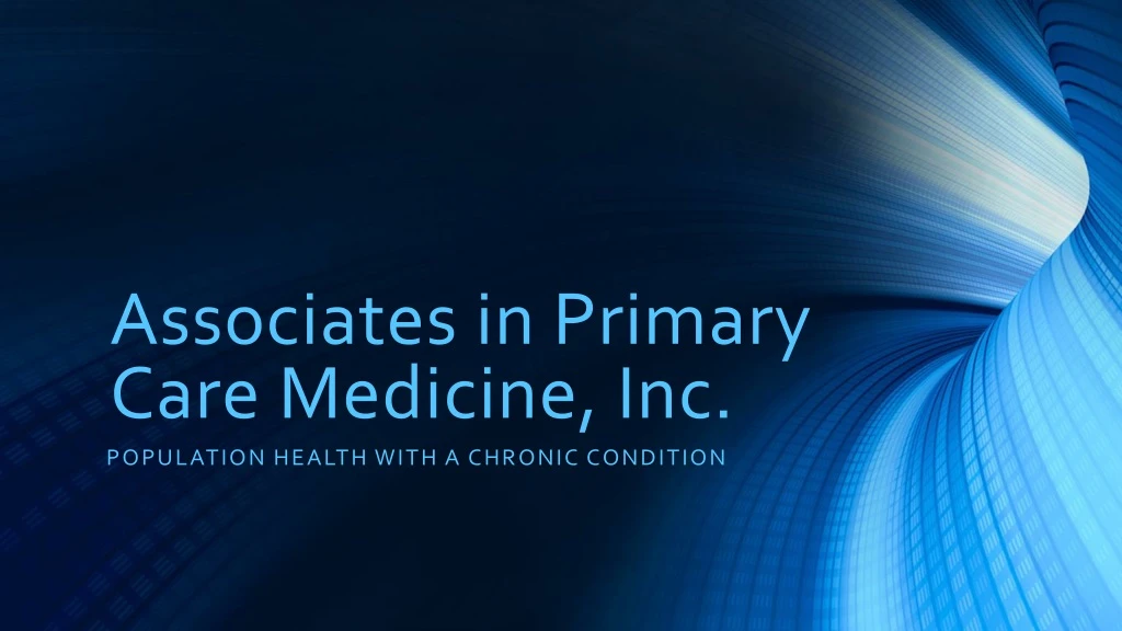 associates in primary care medicine inc