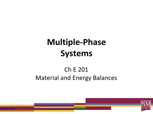 Multiple-Phase Systems