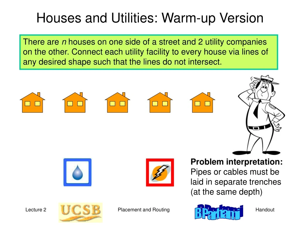 houses and utilities warm up version