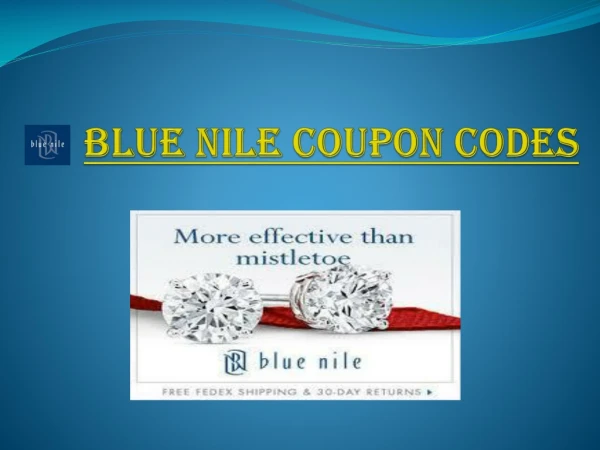 Blue Nile Coupon Codes