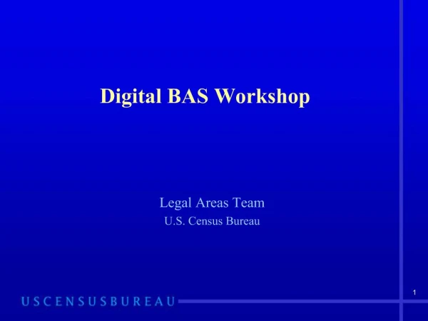 Digital BAS Workshop