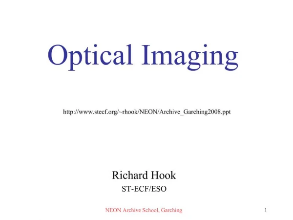 Optical Imaging