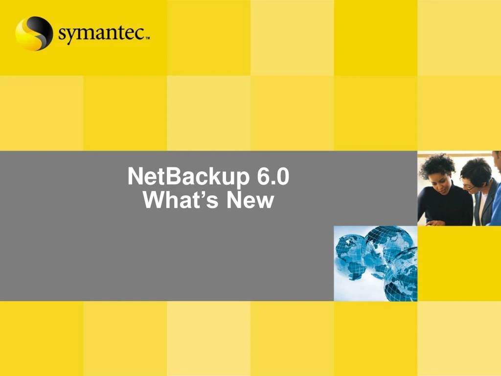 netbackup 6 0 what s new