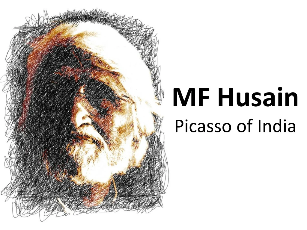 mf husain picasso of india