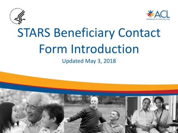 STARS Beneficiary Contact Form Introduction