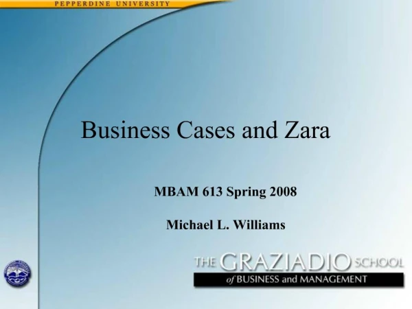Business Cases and Zara