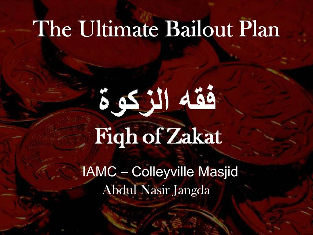 presentation on zakat