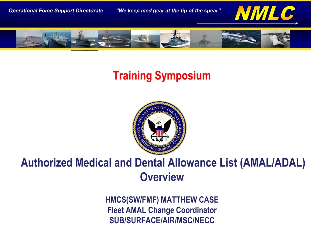 training symposium authorized medical and dental