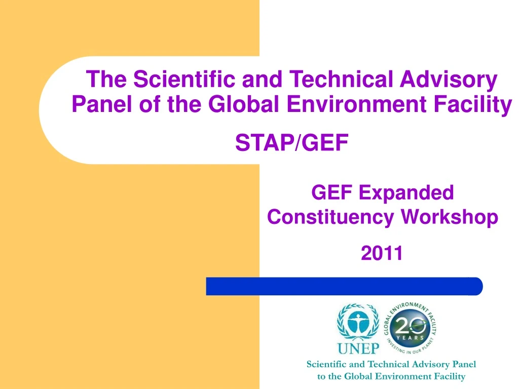 the scientific and technical advisory panel