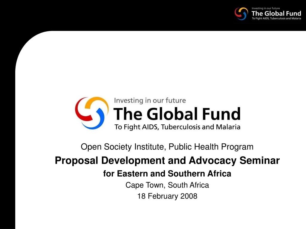 open society institute public health program