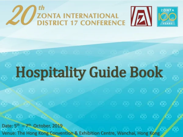 Hospitality Guide Book