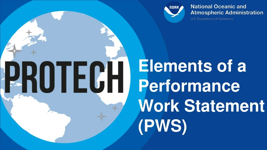 elements of a performance work statement pws