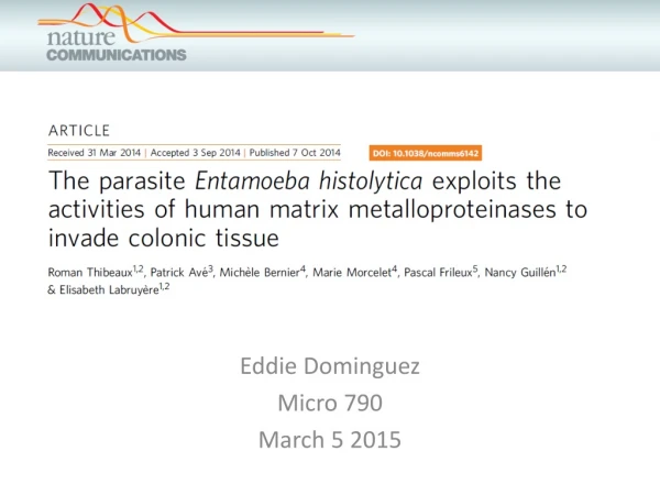 Eddie Dominguez Micro 790 March 5 2015