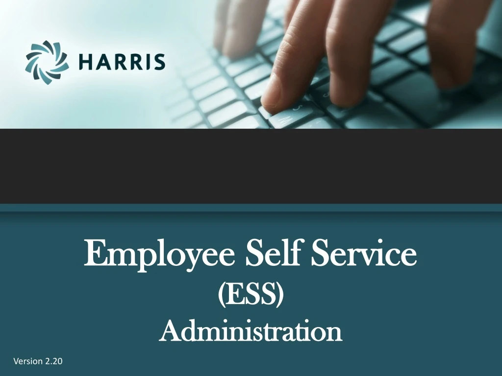 employee self service ess administration