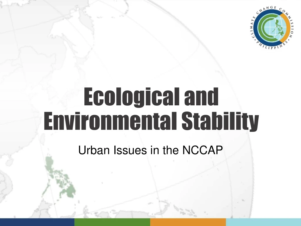 ecological and environmental stability