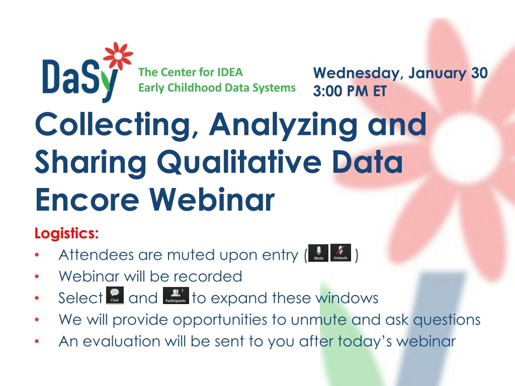 collecting analyzing and sharing qualitative data encore webinar