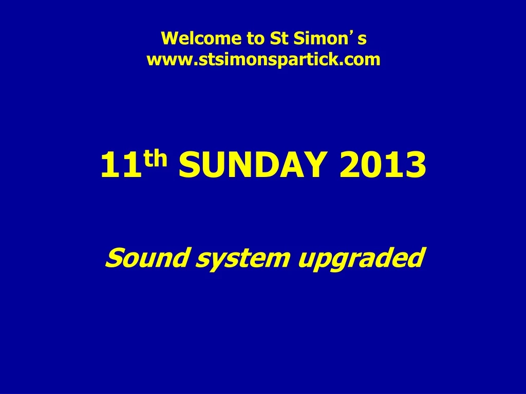 welcome to st simon s www stsimonspartick com