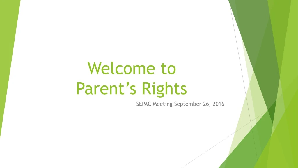 welcome to parent s rights