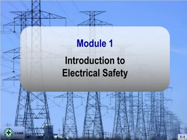 Introduction to Electrical Safety