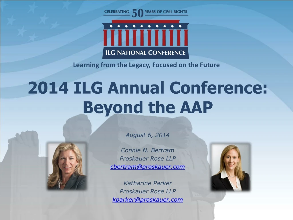 2014 ilg annual conference beyond the aap