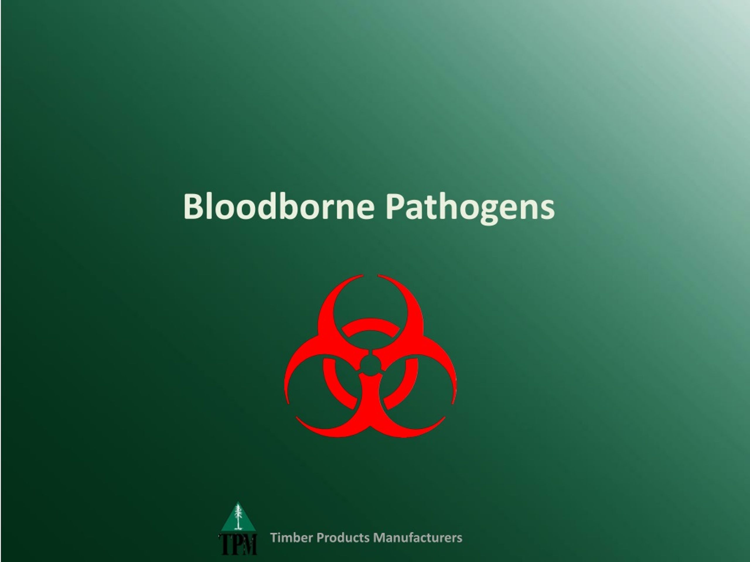 PPT - Bloodborne Pathogens PowerPoint Presentation, free download - ID ...