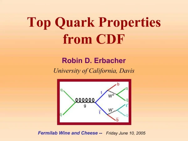 Top Quark Properties from CDF