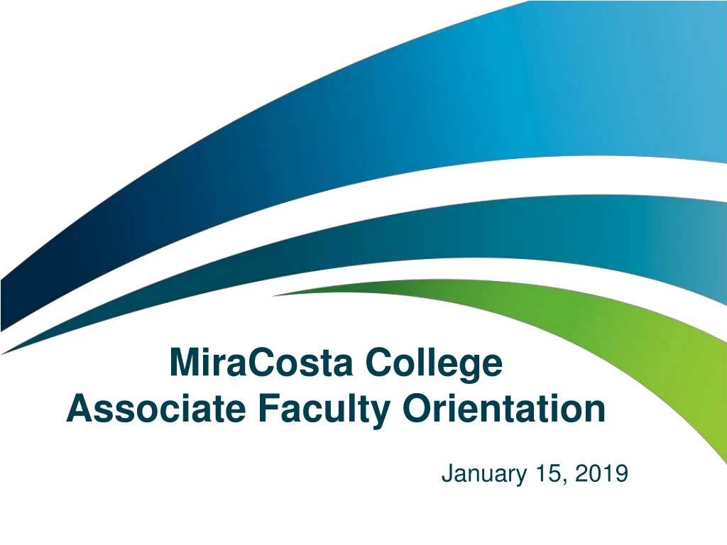 miracosta college associate faculty orientation
